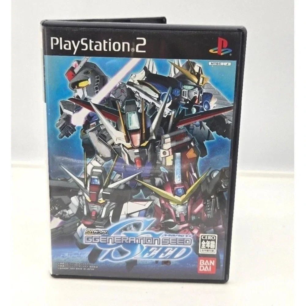 SD Gundam G Generation SEED - PS2 (Japan NTSC-J, Cero A)‎ CIB